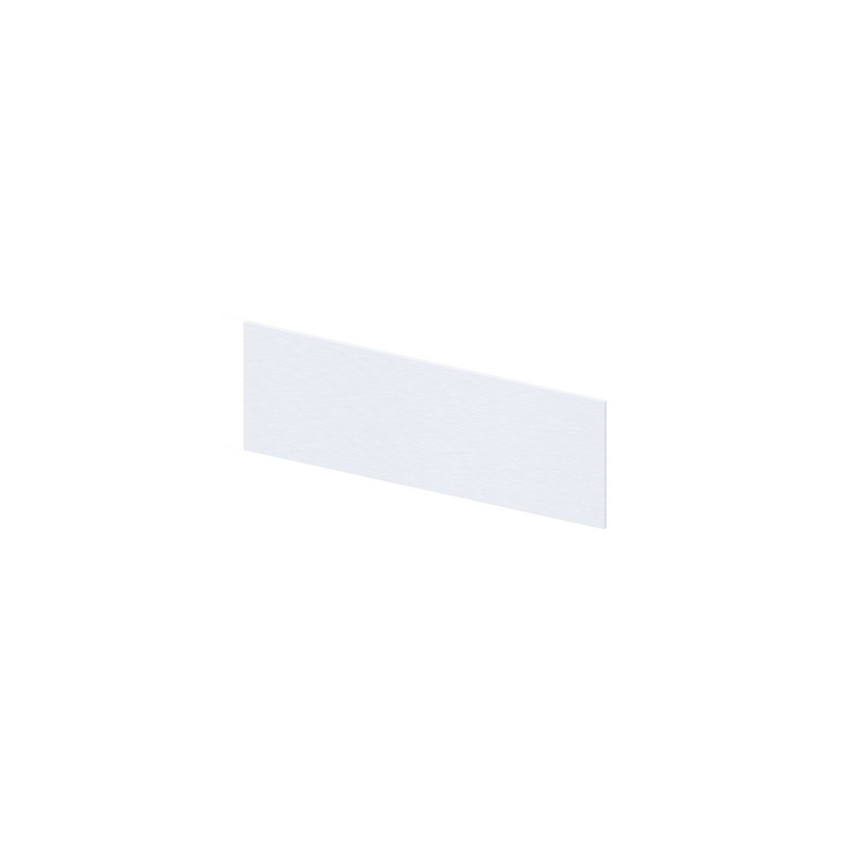 Crédence murale Kinewall Crédence 3 mm 91x30 inox brossé blanc - KINEDO CM0109 