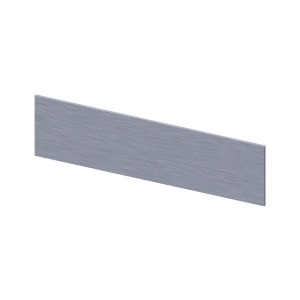 Crédence murale Kinewall Crédence 3 mm 121x30 inox brossé gris - KINEDO CM01112 