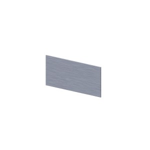 Crédence murale Kinewall Crédence 3 mm 61x30 inox brossé gris - KINEDO CM0116 