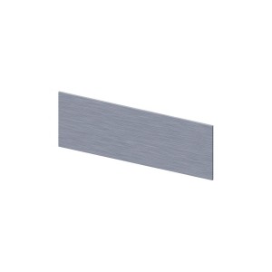 Crédence murale Kinewall Crédence 3 mm 91x30 inox brossé gris - KINEDO CM0119 