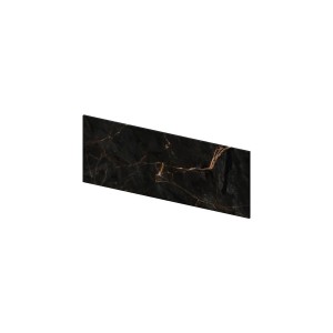 Crédence murale Kinewall Crédence 3 mm 81x30 marbre noir cuivré - KINEDO CM0188 