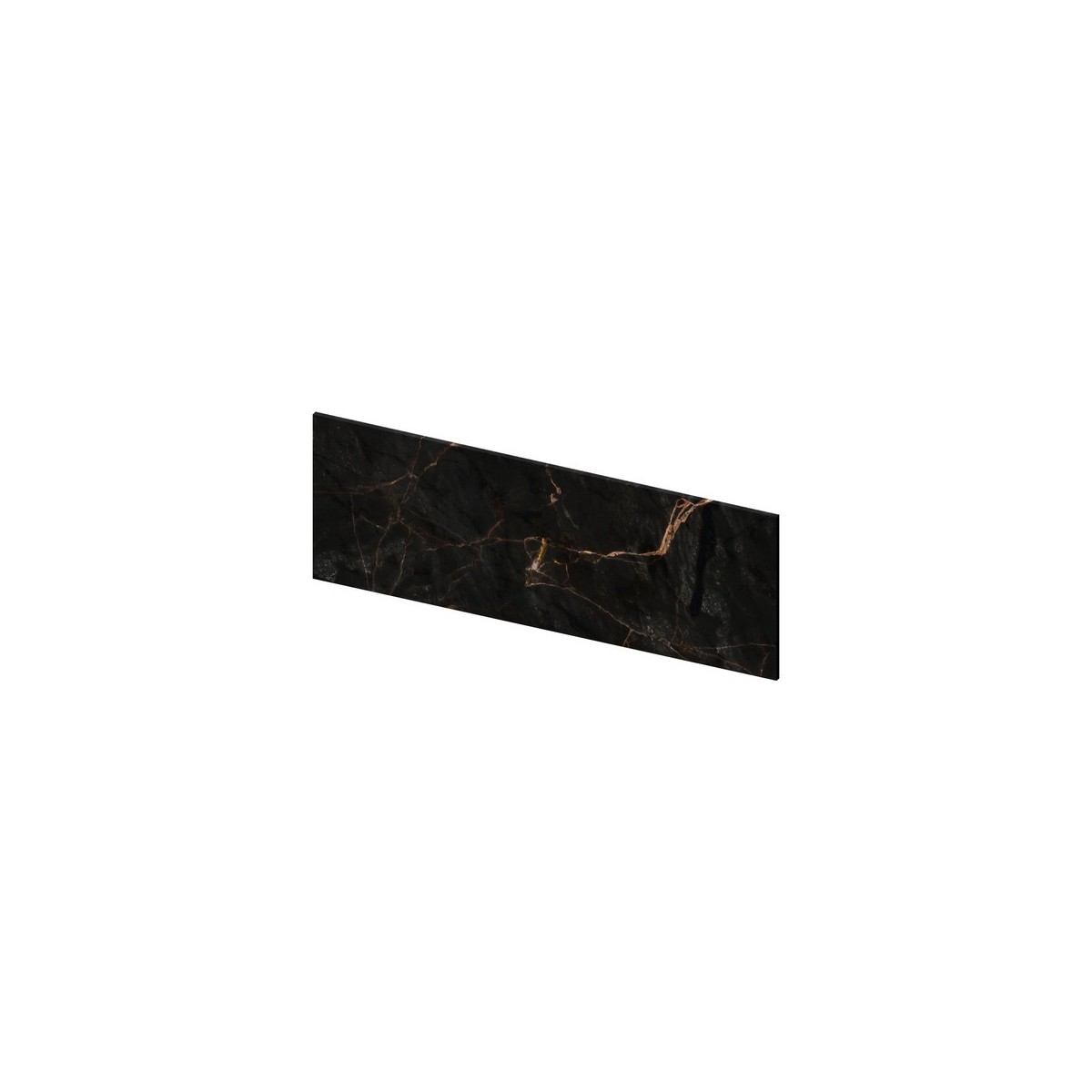 Crédence murale Kinewall Crédence 3 mm 91x30 marbre noir cuivré - KINEDO CM0189 