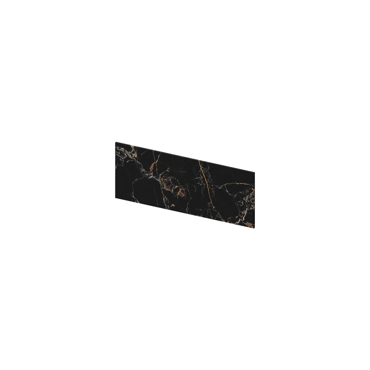 Crédence murale Kinewall Crédence 3 mm 81x30 marbre noir et or - KINEDO CM0208 