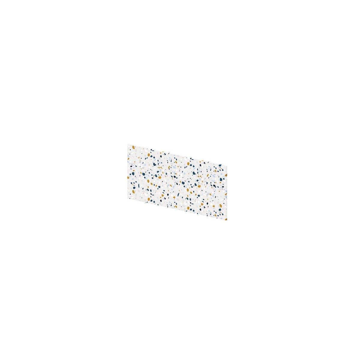 Crédence murale Kinewall Crédence 3 mm 61x30 terrazzo bleu - KINEDO CM0366 