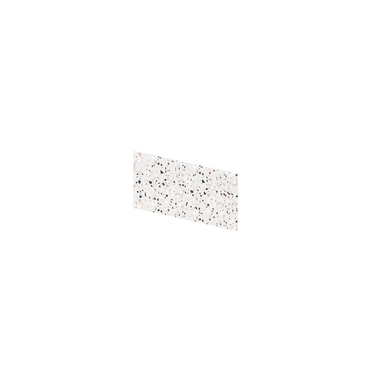 Crédence murale Kinewall Crédence 3 mm 61x30 terrazzo terracotta - KINEDO CM0376 