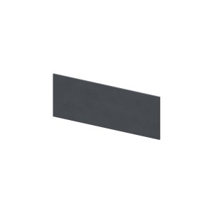 Crédence murale Kinewall Crédence 3 mm 81x30 enduit gris anthracite - KINEDO CM0438 