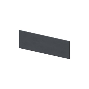 Crédence murale Kinewall Crédence 3 mm 91x30 enduit gris anthracite - KINEDO CM0439 