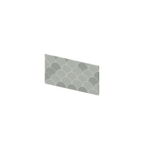 Crédence murale Kinewall Crédence 3 mm 61x30 écaille sauge - KINEDO CM0466 