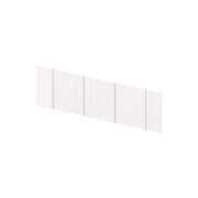 Crédence murale Kinewall Crédence 3 mm 101x30 bardage blanc - KINEDO CM06010 