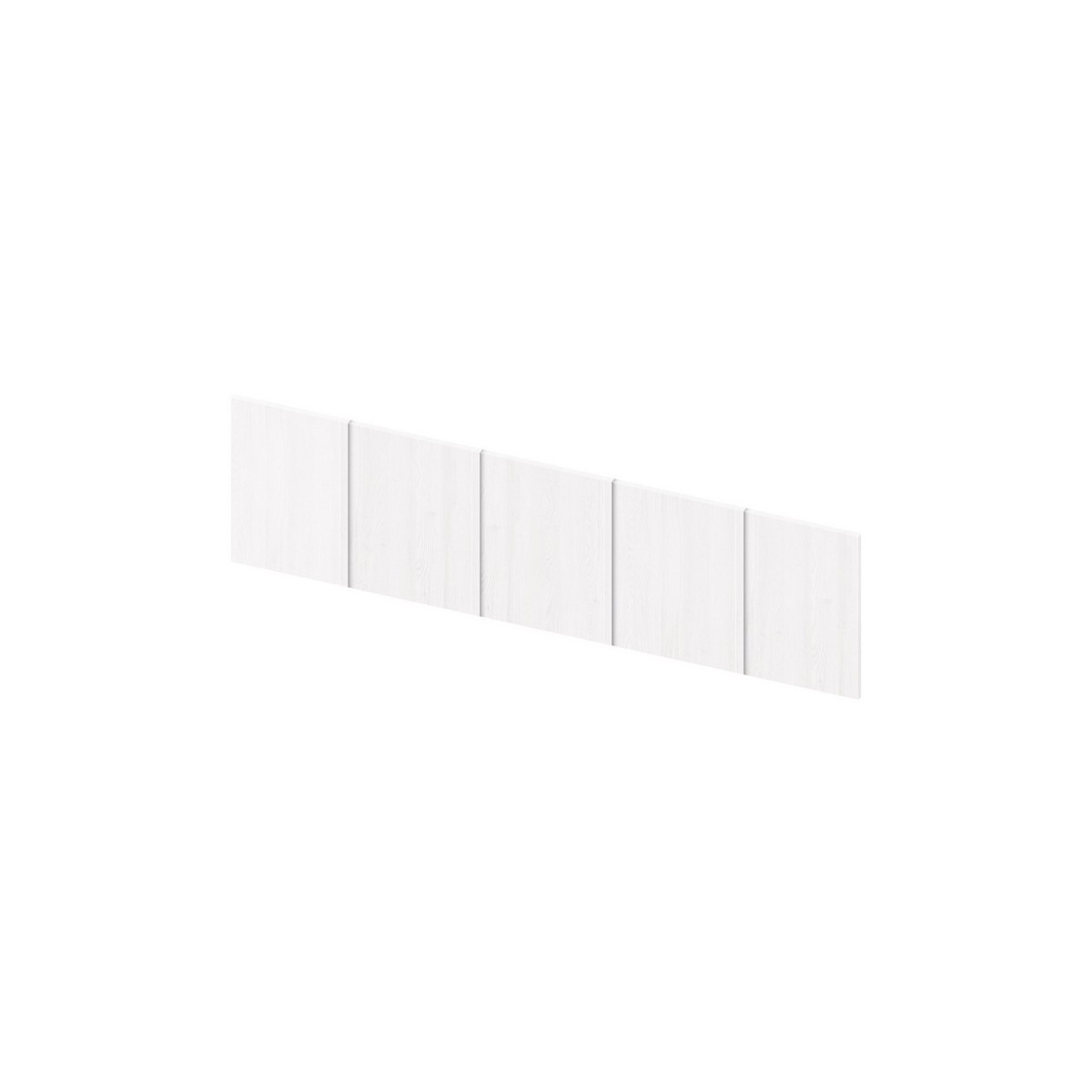 Crédence murale Kinewall Crédence 3 mm 121x30 bardage blanc - KINEDO CM06012 