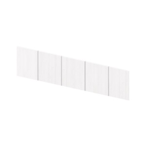 Crédence murale Kinewall Crédence 3 mm 121x30 bardage blanc - KINEDO CM06012 