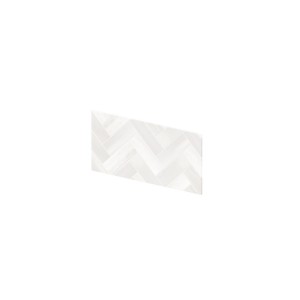 Crédence murale Kinewall Crédence 3 mm 61x30 zellige blanc chevrons - KINEDO CM0986 