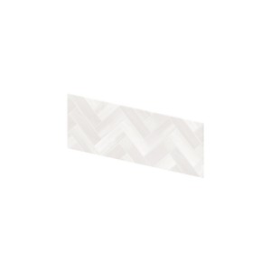 Crédence murale Kinewall Crédence 3 mm 81x30 zellige blanc chevrons - KINEDO CM0988 