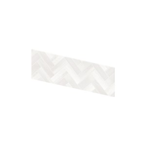 Crédence murale Kinewall Crédence 3 mm 91x30 zellige blanc chevrons - KINEDO CM0989 