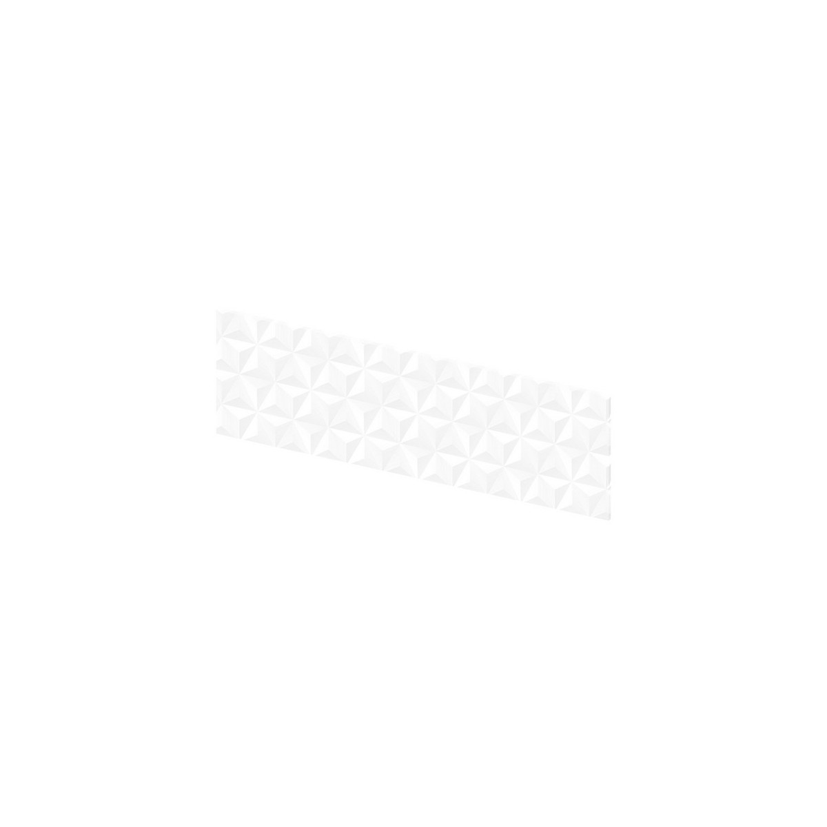 Crédence murale Kinewall Crédence 3 mm 101x30 faïence 3D blanc - KINEDO CM11410 