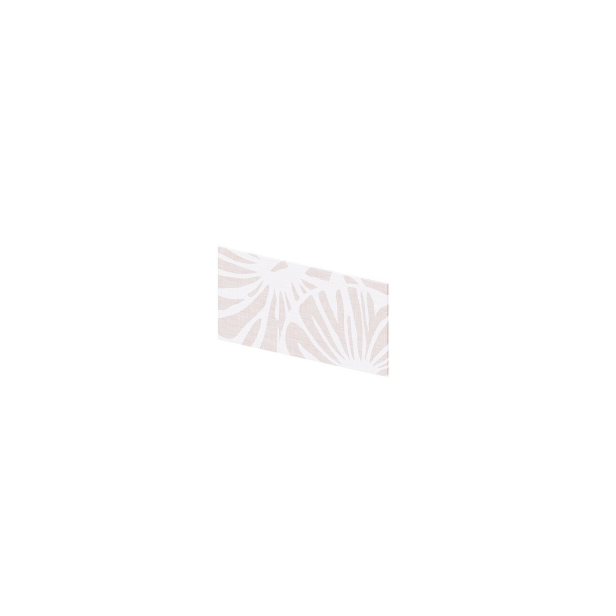 Crédence murale Kinewall Crédence 3 mm 61x30 faïence tissé lin rosace - KINEDO CM1196 