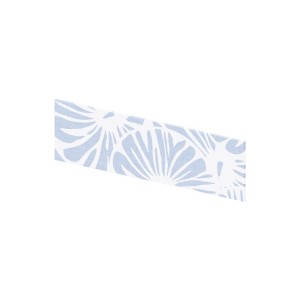 Crédence murale Kinewall Crédence 3 mm 101x30 faïence tissé bleu rosace - KINEDO CM12010 
