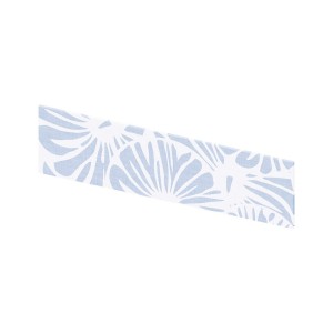 Crédence murale Kinewall Crédence 3 mm 121x30 faïence tissé bleu rosace - KINEDO CM12012 