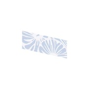 Crédence murale Kinewall Crédence 3 mm 81x30 faïence tissé bleu rosace - KINEDO CM1208 
