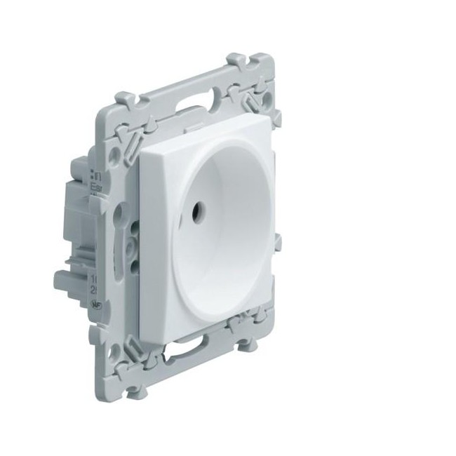 Essensya Prise 2P 16A à vis HAGER WE102