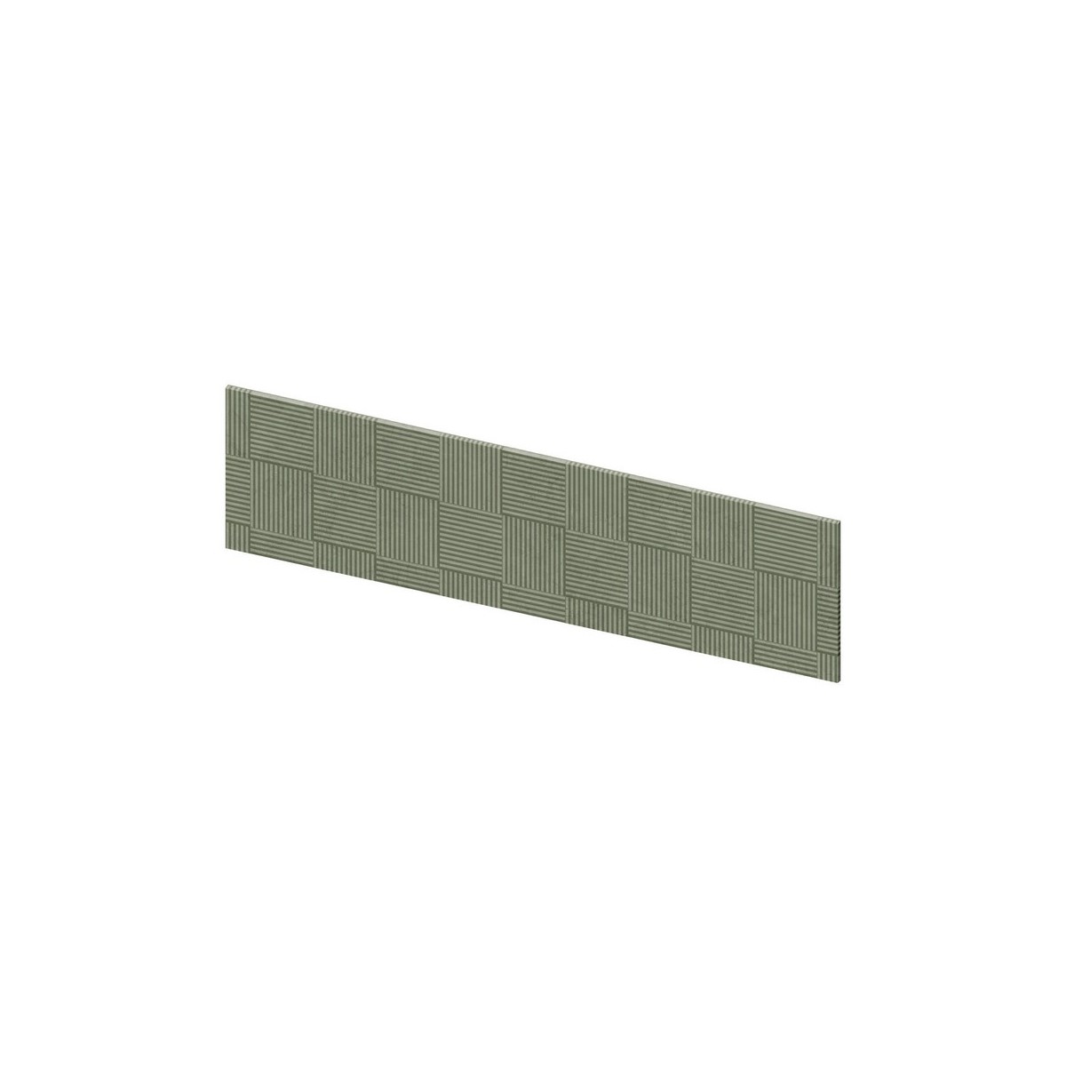Crédence murale Kinewall Crédence 3 mm 121x30 piega oliva - KINEDO CM13312 