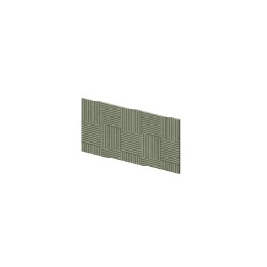 Crédence murale Kinewall Crédence 3 mm 61x30 piega oliva - KINEDO CM1336 