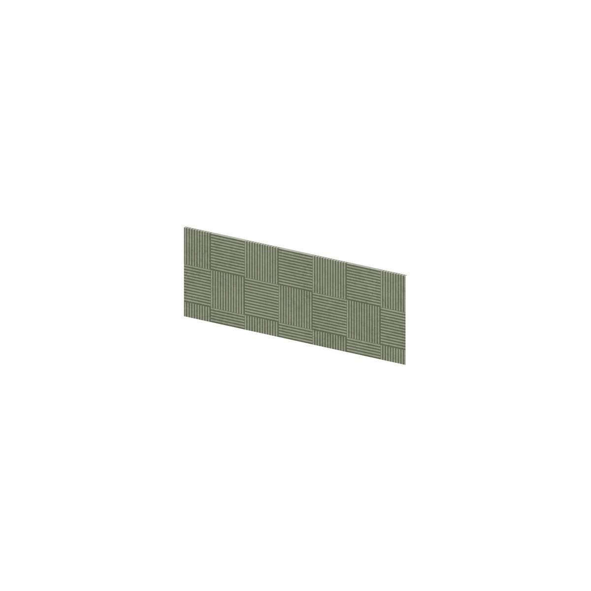 Crédence murale Kinewall Crédence 3 mm 81x30 piega oliva - KINEDO CM1338 