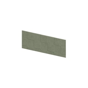 Crédence murale Kinewall Crédence 3 mm 81x30 piega oliva - KINEDO CM1338 