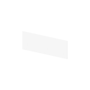 Crédence murale Kinewall Crédence 3 mm 81x30 blanc satiné - KINEDO CM0008 