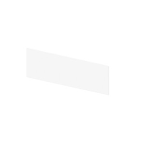 Crédence murale Kinewall Crédence 3 mm 91x30 blanc satiné - KINEDO CM0009 