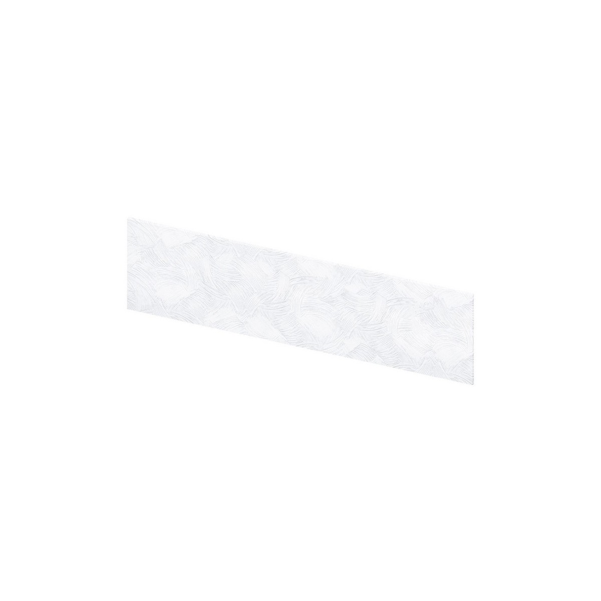 Crédence murale Kinewall Crédence 3 mm 121x30 taloché blanc - KINEDO CM00912 