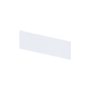 Crédence murale Kinewall Crédence 3 mm 91x30 inox brossé blanc - KINEDO CM0109 