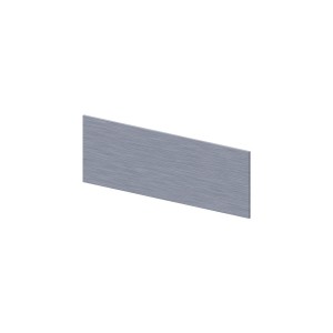 Crédence murale Kinewall Crédence 3 mm 81x30 inox brossé gris - KINEDO CM0118 