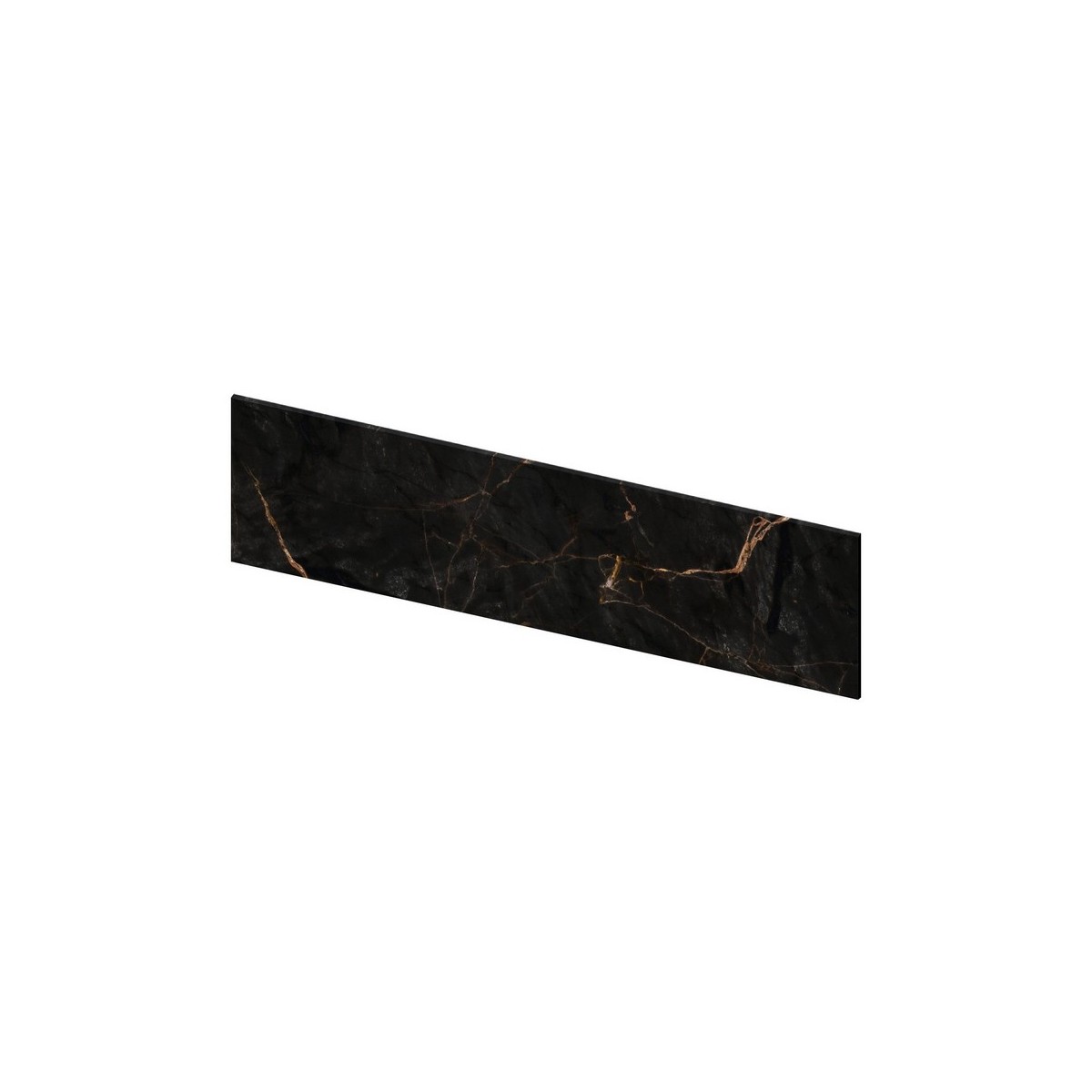 Crédence murale Kinewall Crédence 3 mm 121x30 marbre noir cuivré - KINEDO CM01812 