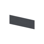 Crédence murale Kinewall Crédence 3 mm 91x30 enduit gris anthracite - KINEDO CM0439 