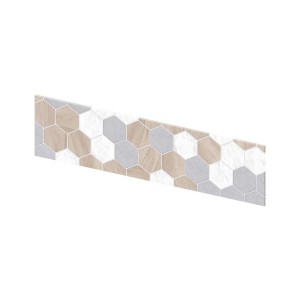 Crédence murale Kinewall Crédence 3 mm 121x30 tomette trilogy - KINEDO CM05212 