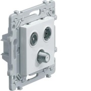 Ess. TV+FM+SAT directe 2entrée HAGER WE257