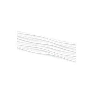 Crédence murale Kinewall Crédence 3 mm 101x30 vagues horizontales - KINEDO CM05410 