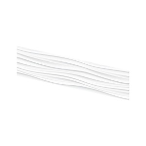 Crédence murale Kinewall Crédence 3 mm 121x30 vagues horizontales - KINEDO CM05412 