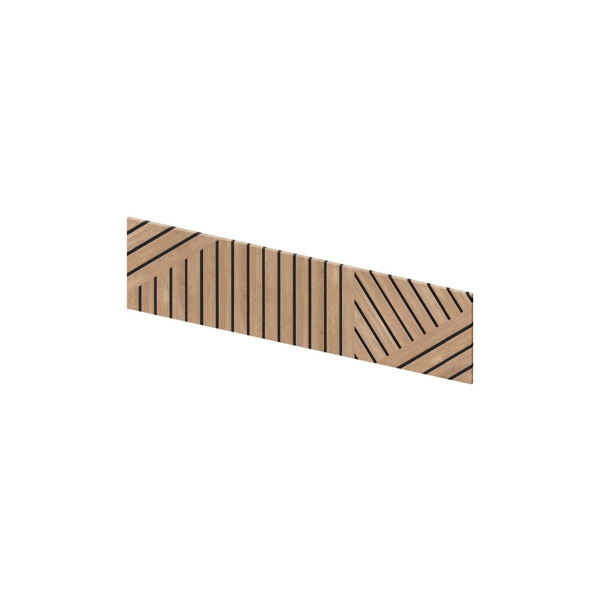 Crédence murale Kinewall Crédence 3 mm 121x30 claustra graphik - KINEDO CM05712 