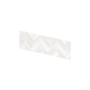 Crédence murale Kinewall Crédence 3 mm 91x30 zellige blanc chevrons - KINEDO CM0989 