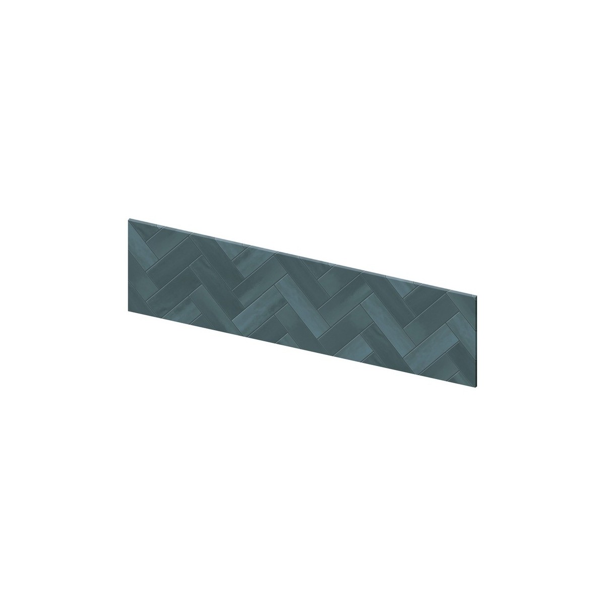 Crédence murale Kinewall Crédence 3 mm 121x30 zellige lagon chevrons - KINEDO CM09912 