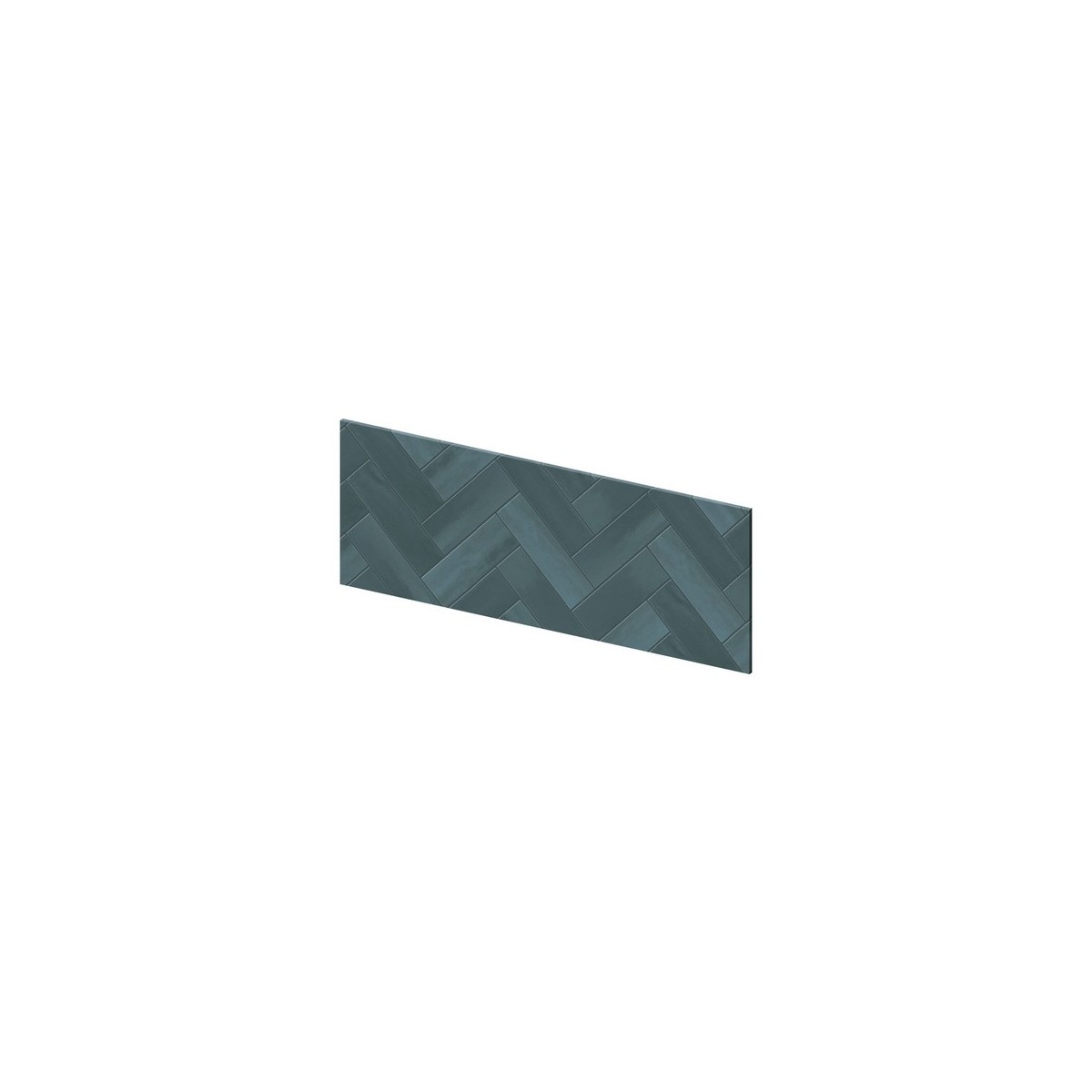 Crédence murale Kinewall Crédence 3 mm 81x30 zellige lagon chevrons - KINEDO CM0998 