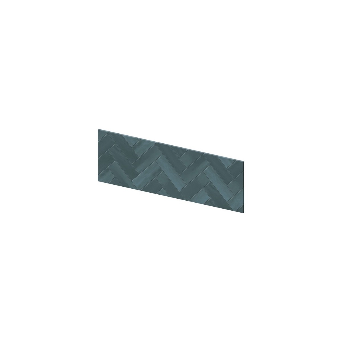 Crédence murale Kinewall Crédence 3 mm 91x30 zellige lagon chevrons - KINEDO CM0999 