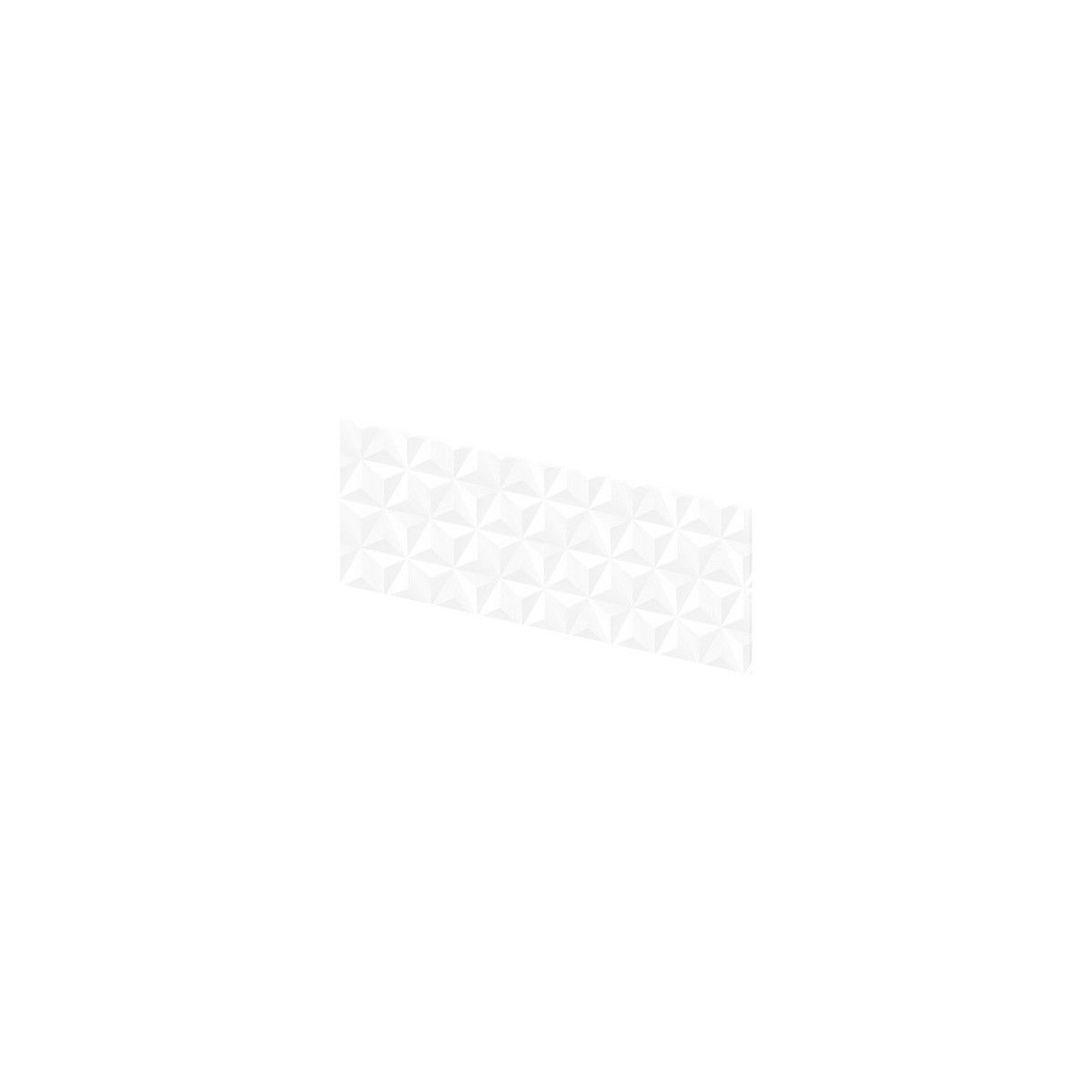 Crédence murale Kinewall Crédence 3 mm 81x30 faïence 3D blanc - KINEDO CM1148 