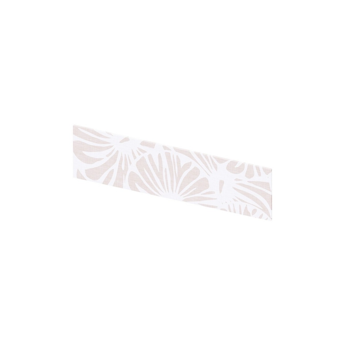 Crédence murale Kinewall Crédence 3 mm 121x30 faïence tissé lin rosace - KINEDO CM11912 