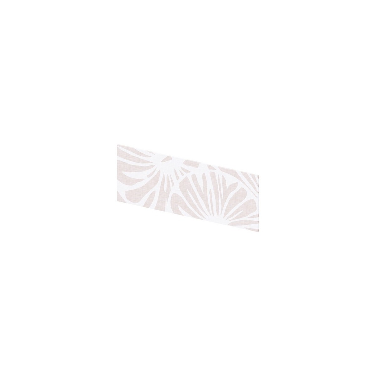 Crédence murale Kinewall Crédence 3 mm 81x30 faïence tissé lin rosace - KINEDO CM1198 
