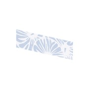 Crédence murale Kinewall Crédence 3 mm 101x30 faïence tissé bleu rosace - KINEDO CM12010 
