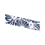 Crédence murale Kinewall Crédence 3 mm 121x30 faïence tissé bleu marine rosace - KINEDO CM12112 