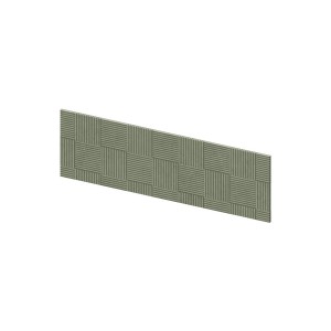Crédence murale Kinewall Crédence 3 mm 101x30 piega oliva - KINEDO CM13310 